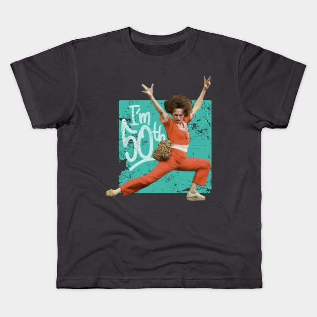 Sally omalley - im 50 Kids T-Shirt by Onarky